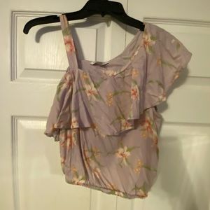 -floral top
